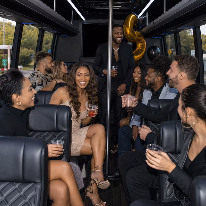Los Angeles Birthday Transportation fleet vehicle