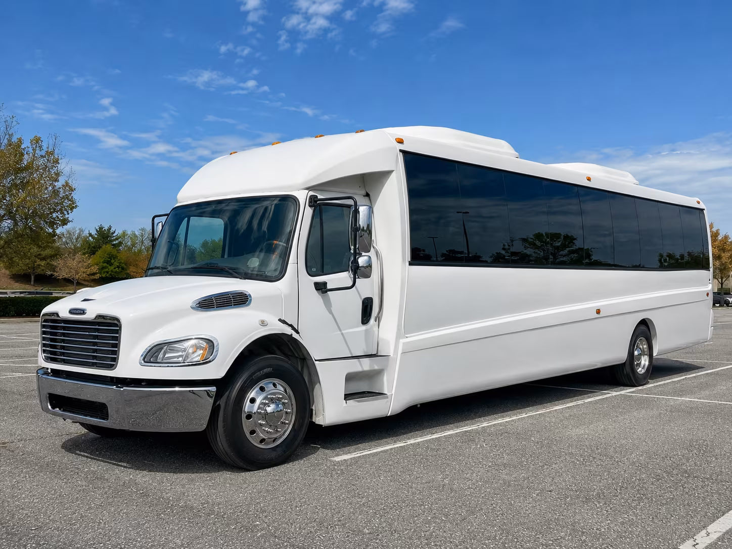 Los Angeles Bachelor & Bachelorette Transportation party bus exterior