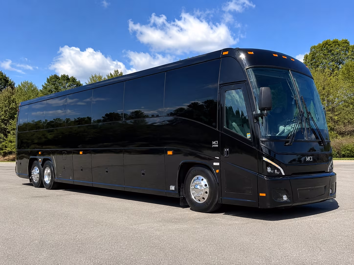 Los Angeles Corporate Transportation party bus exterior