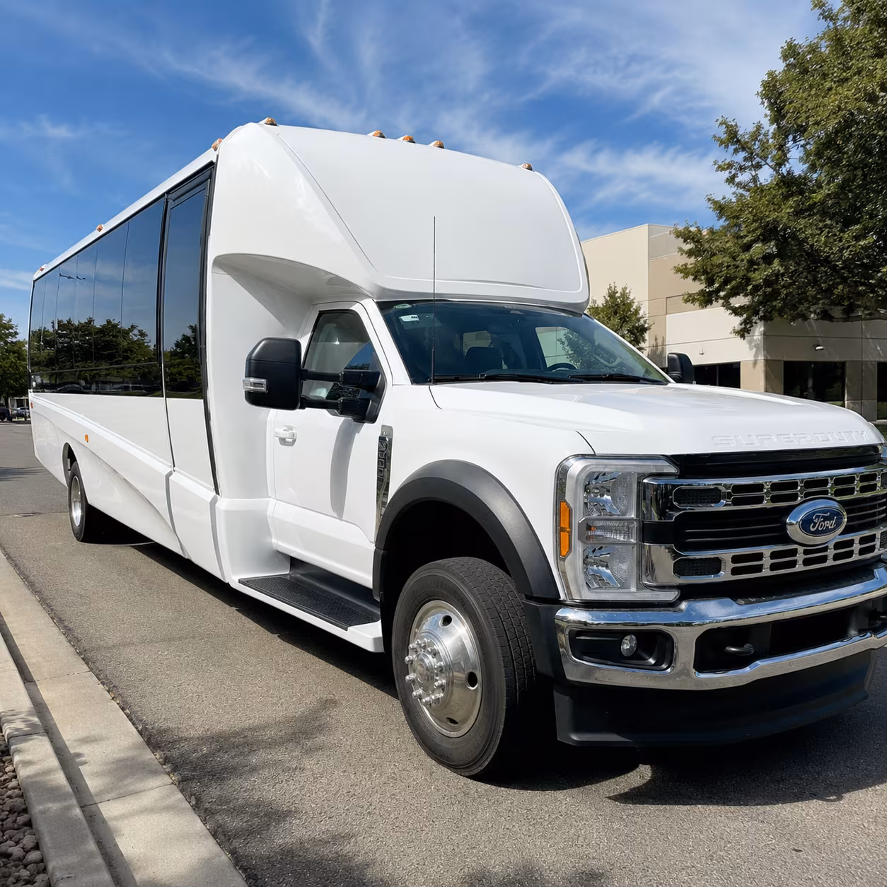 Los Angeles Corporate Transportation party bus exterior