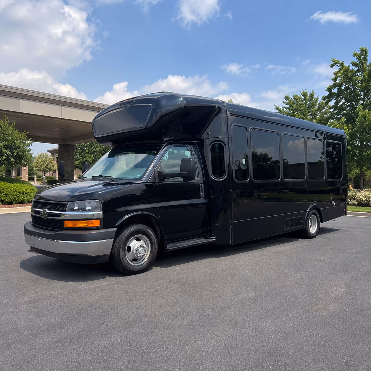 Los Angeles Prom & Homecoming Transportation party bus interior