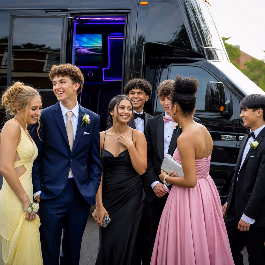 Los Angeles Prom Party Bus Rental