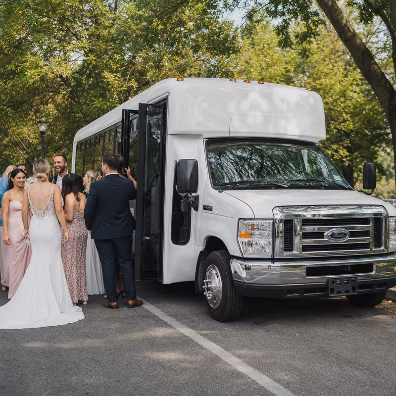 Los Angeles Wedding Transportation fleet vehicle