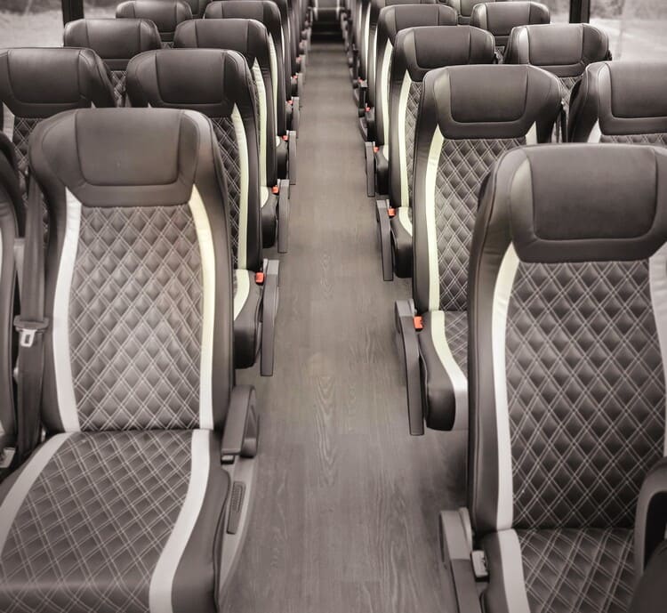 charter bus company San Bernardino California sales team