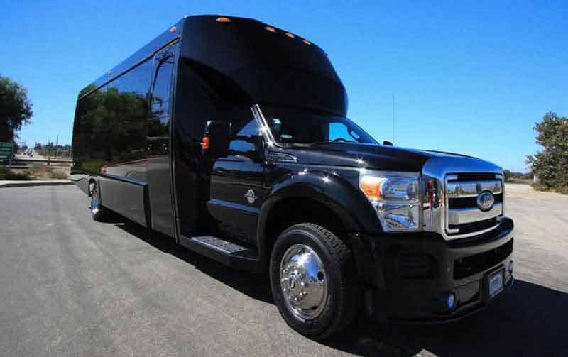 Los Angeles 30 Passenger Party Bus Black